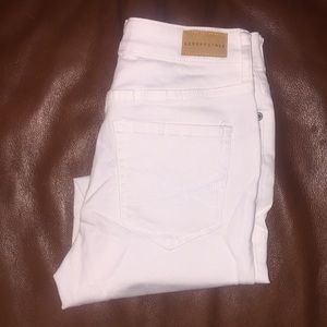 white aeropostale jeans